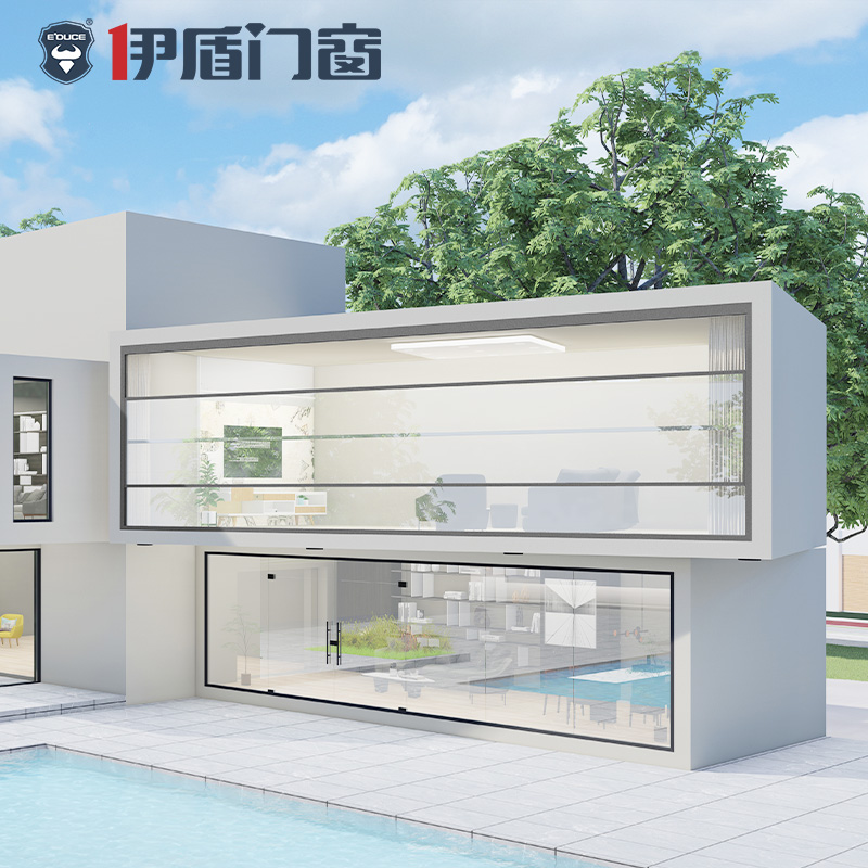 西西里智能提升窗,智能窗,提升窗,升降窗,封陽臺,伊盾門窗